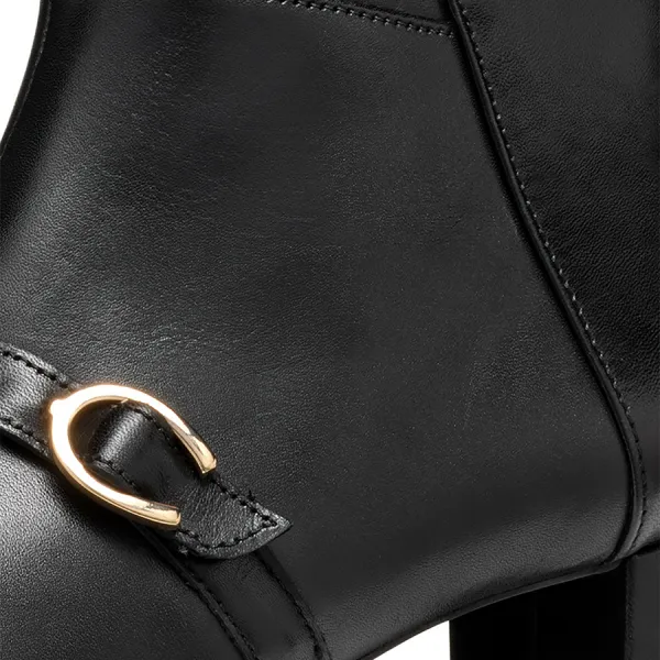 Black women's ankle boots Geox Pheby 50 - Women's