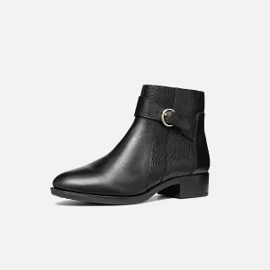 Black women's ankle boots Geox Felicity - Women's