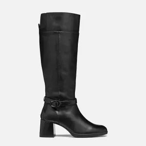 Black women's boots Geox Walk Pleasure 55 - Women's