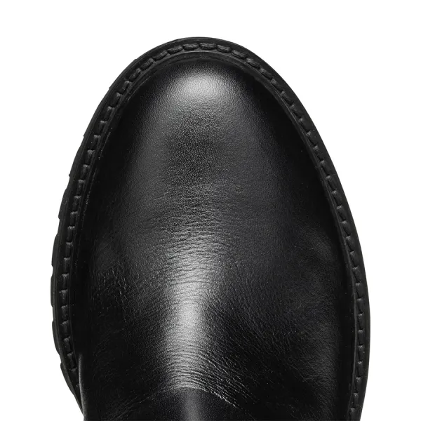 Black Women's Geox Hoara Boots - Women's