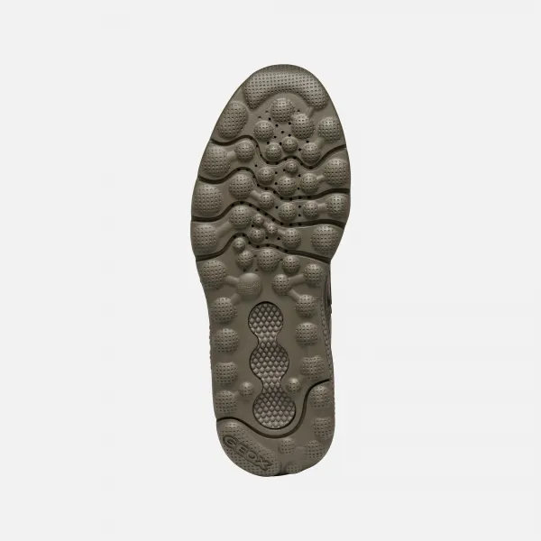 Geox U SPHERICA ACTIF Pánska voľnočasová obuv, khaki, veľkosť