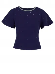 Dark blue women's blouse ORSAY - Women's