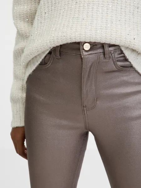 Beige Women's Skinny Fit Jeans ORSAY - Women's