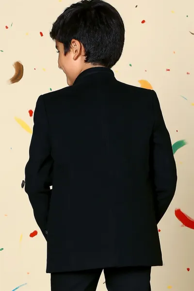 K3001 DEWBERRY BOYS' COAT-BLACK