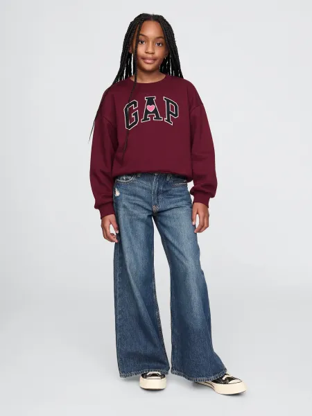 GAP Kids Sweatshirt with Logo - Girls