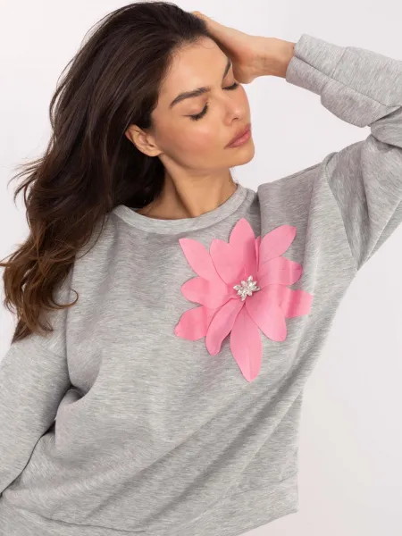 Sweatshirt-MI-BL-M6098.05P-gray