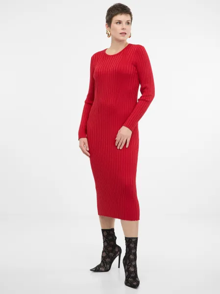 Red Women's Midi Dress ORSAY - Women's