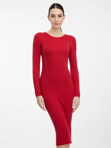 Red Women's Midi Dress ORSAY - Women's