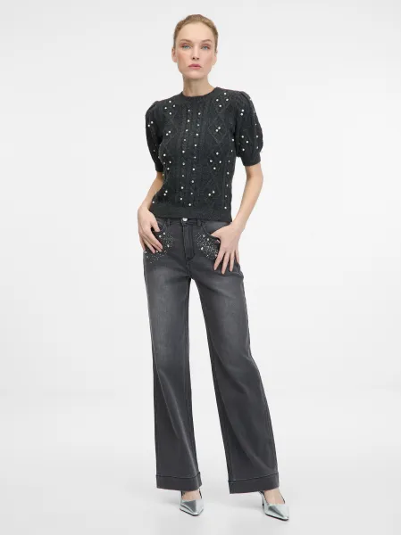 Dark grey women's sweater ORSAY - Women's