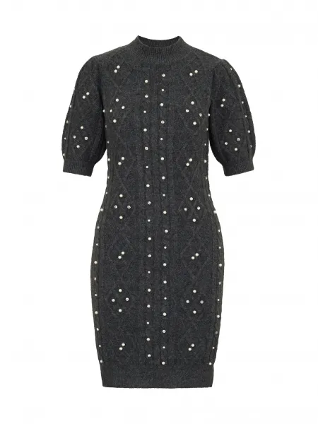 Dark grey women's dress ORSAY - Women's