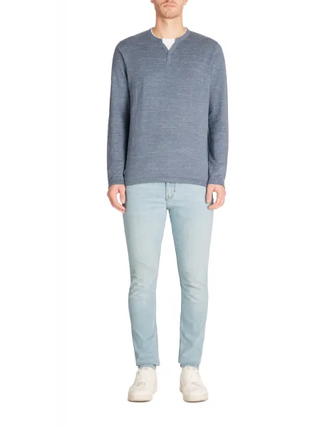 Celio Sweater henley Gelano - Men's