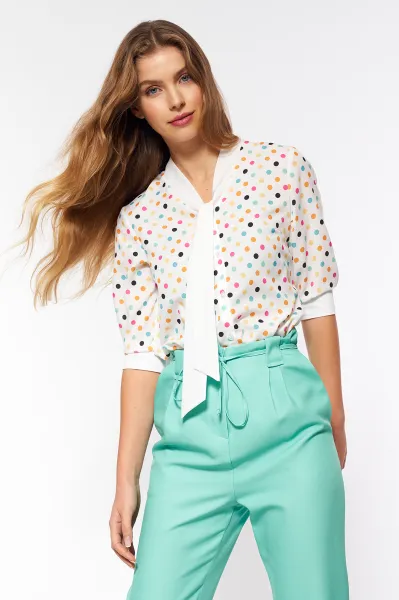 Dámska blúzka Nife Polka Dot