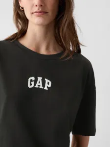 Čierne dámske tričko s logom GAP