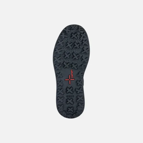 Black men's ankle shoes Geox Granito + Grip B A - Men's