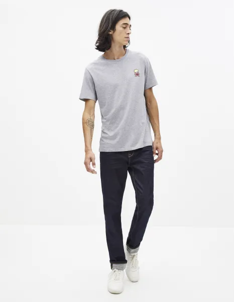 Celio T-Shirt Lsebar - Men's