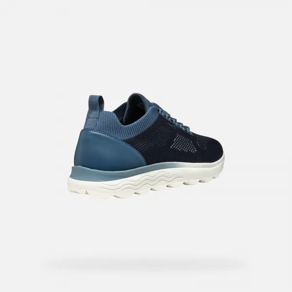 Dark Blue Men's Geox Spherica Sneakers - Men's