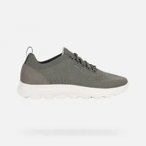 Dark green men's sneakers Geox Spherica - Men's