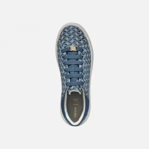 Light blue women's sneakers Geox Spherica EC4.1 - Women's