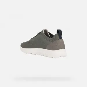 Dark green men's sneakers Geox Spherica - Men's