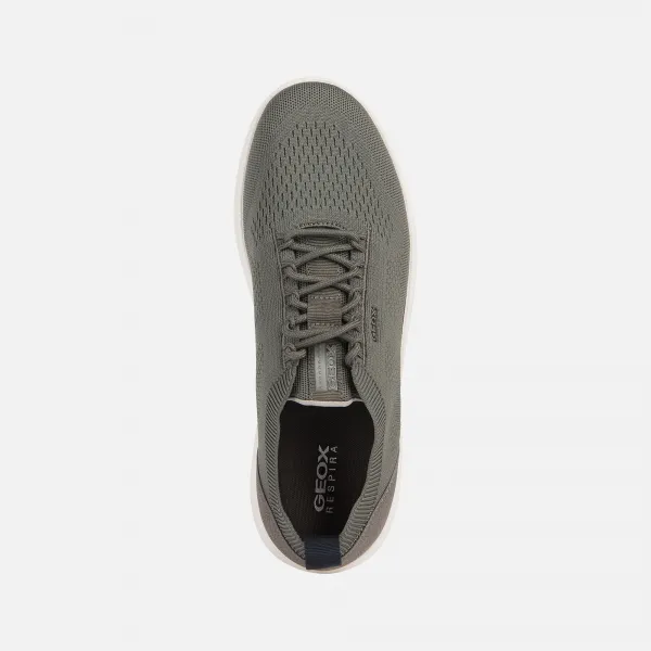 Dark green men's sneakers Geox Spherica - Men's