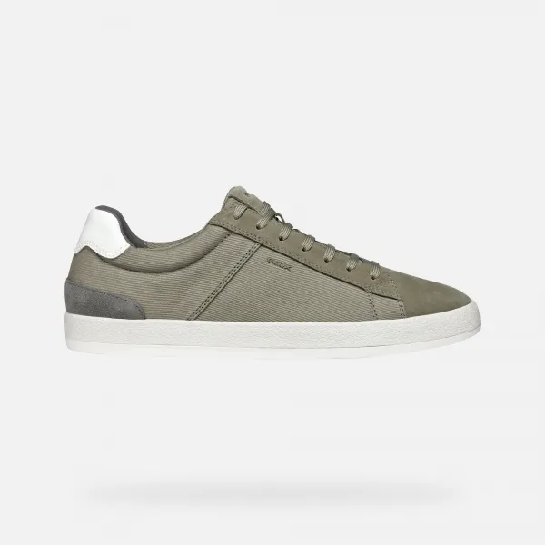 Light green men's sneakers Geox Serifos - Men's