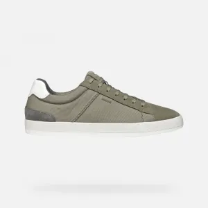 Light green men's sneakers Geox Serifos - Men's
