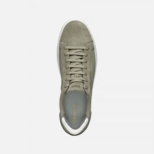 Light green men's sneakers Geox Serifos - Men's