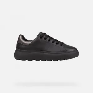 Black women's sneakers Geox Spherica EC4.1 - Women's