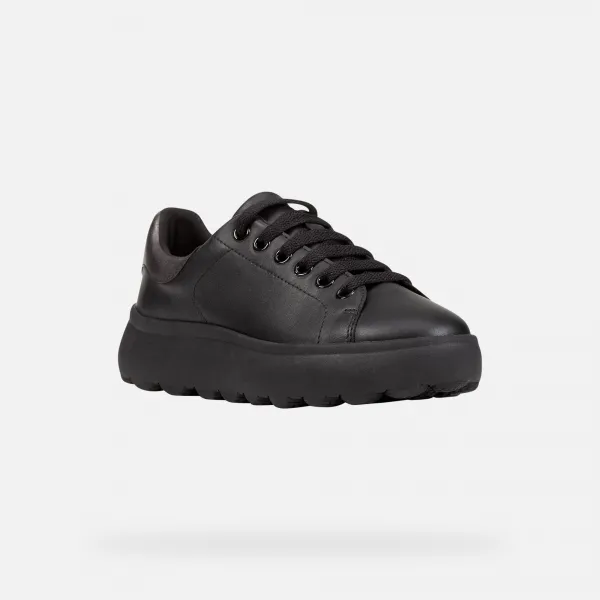 Black women's sneakers Geox Spherica EC4.1 - Women's
