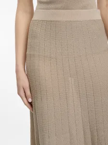 Zlatá dámska maxi sukňa ORSAY