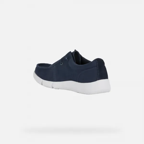 Dark blue men's moccasins Geox Adacter - Men's