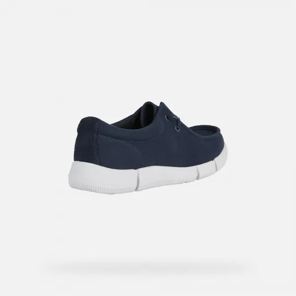 Dark blue men's moccasins Geox Adacter - Men's