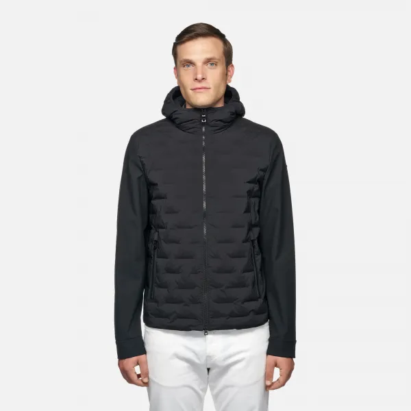 Black men's jacket Geox Sapienza - Men's