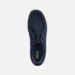 Dark blue men's moccasins Geox Adacter - Men's