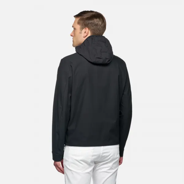Black men's jacket Geox Sapienza - Men's