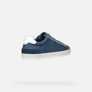 Light blue men's sneakers Geox Serifos - Men