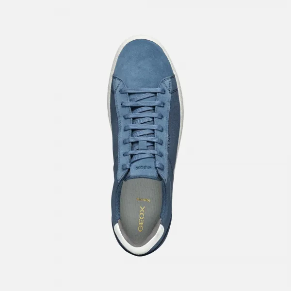 Light blue men's sneakers Geox Serifos - Men