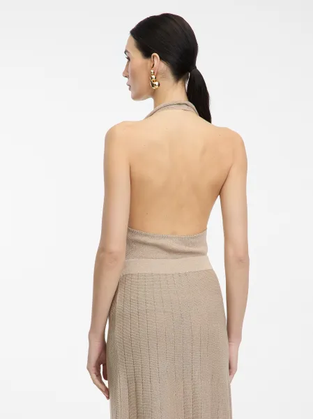 Gold Women's Neck Top ORSAY - Women's