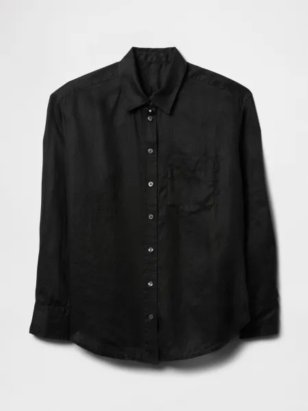 GAP Linen Oversize Shirt Big Shirt - Women's