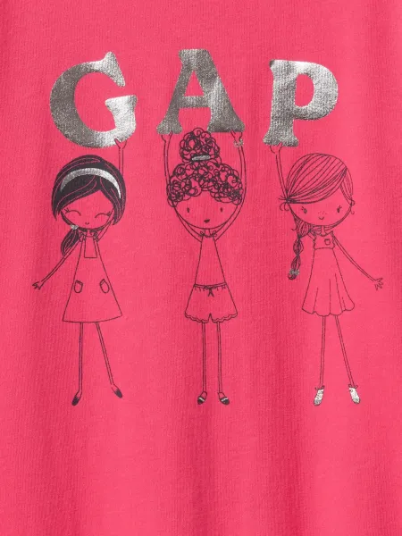GAP Baby T-shirt with logo - Girls