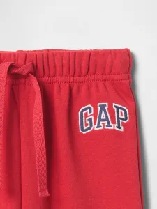 GAP V-FRCH LOGO Chlapčenské tepláky, červená, veľkosť