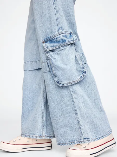 GAP Children's jeans Baggy Cargo UltraSoft - Girls