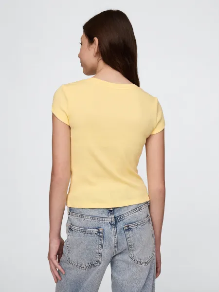 GAP Children's ribbed T-shirt - Girls