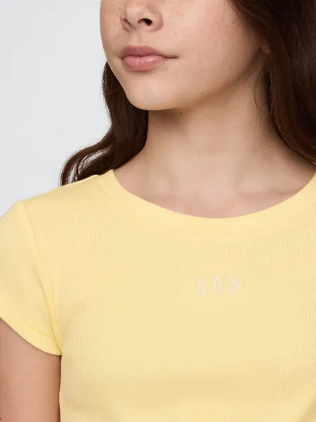 GAP Children's ribbed T-shirt - Girls