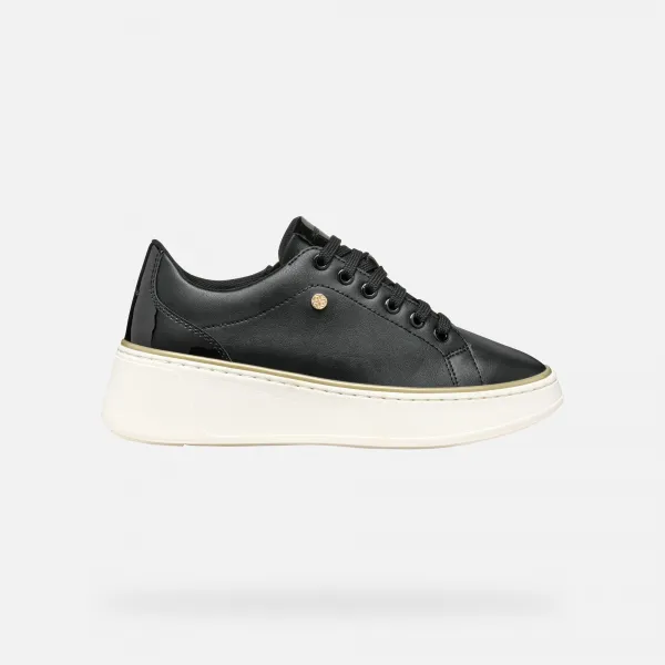 Black women's sneakers Geox Sunnetty - Women's