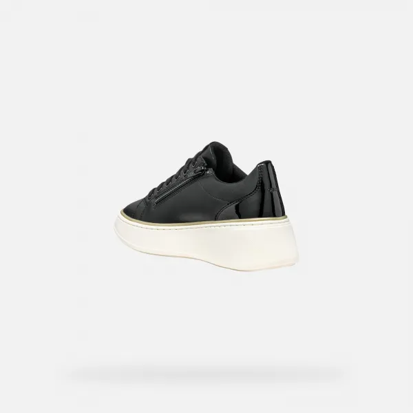 Black women's sneakers Geox Sunnetty - Women's