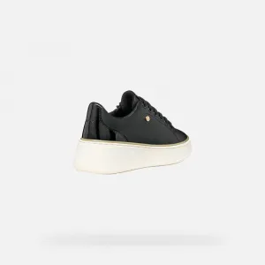Black women's sneakers Geox Sunnetty - Women's