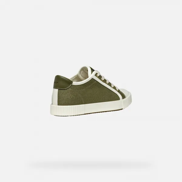 Light green women's sneakers Geox Blomiee - Women's