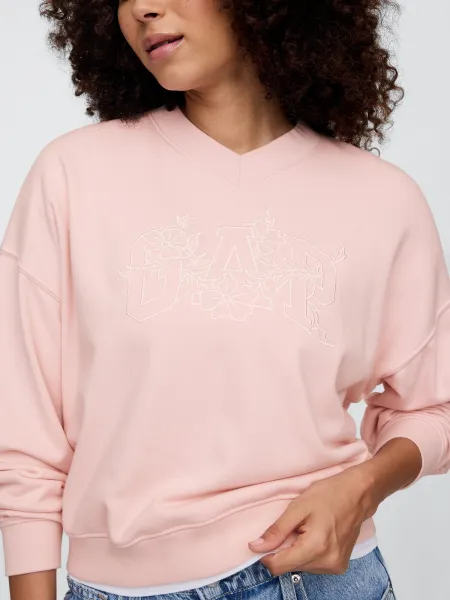 GAP Oversize sweatshirt with logo - Women's