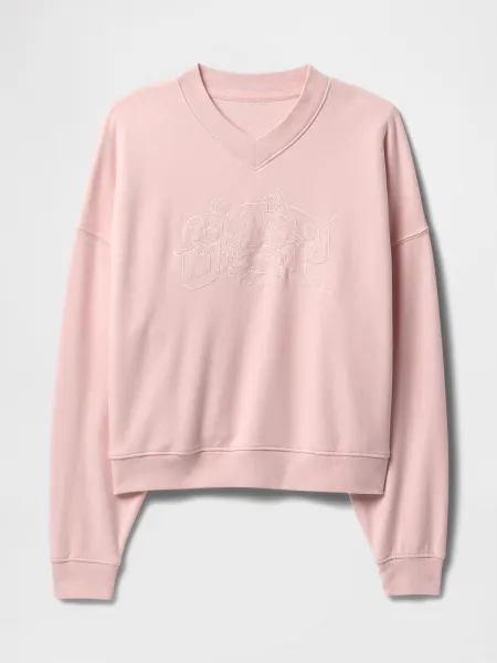 GAP Oversize sweatshirt with logo - Women's